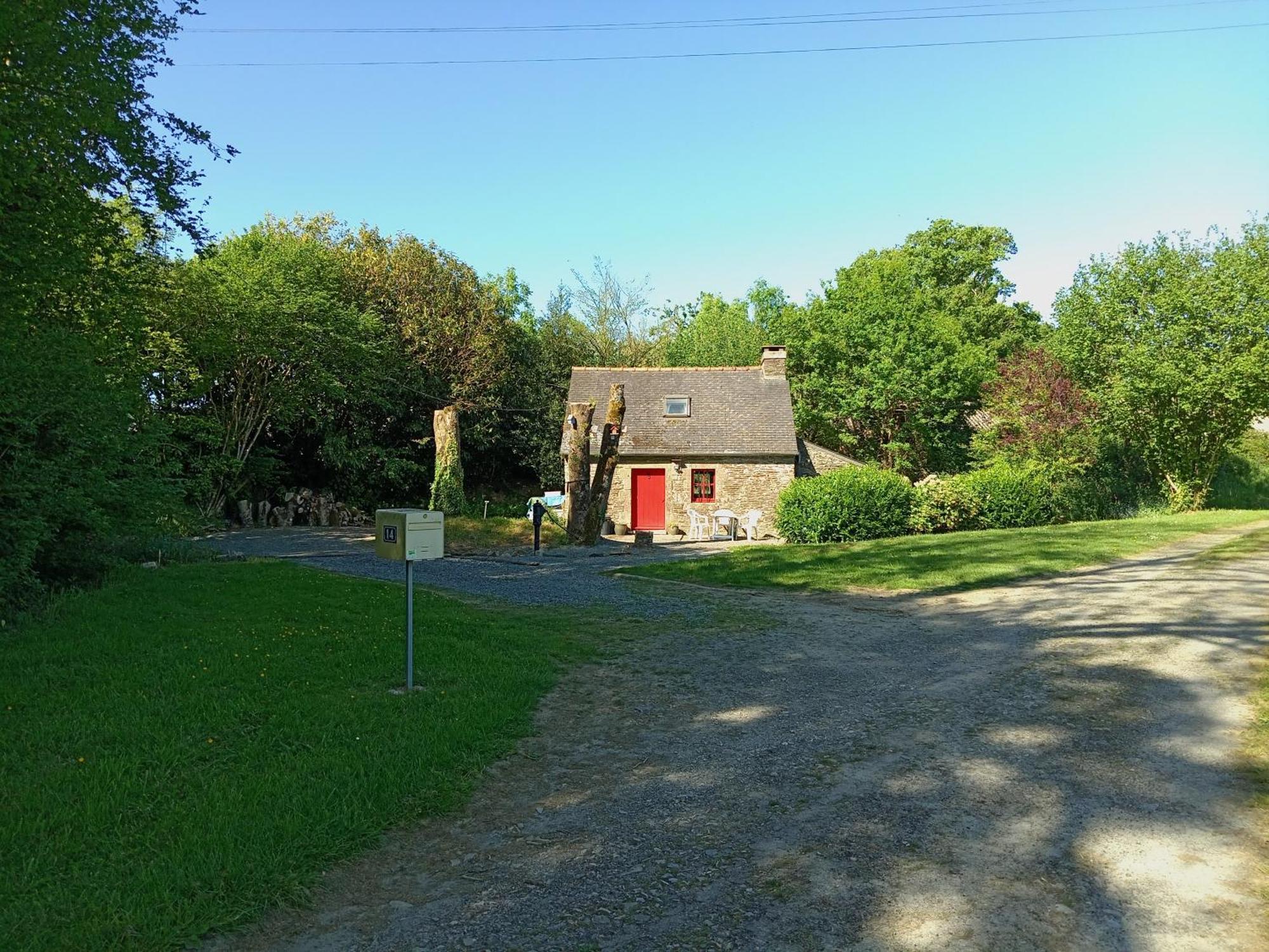 Character Breton Cottage Carhaix-Plouguer Extérieur photo